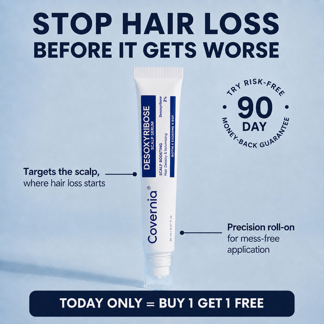 Desoxyribose Scalp Serum
