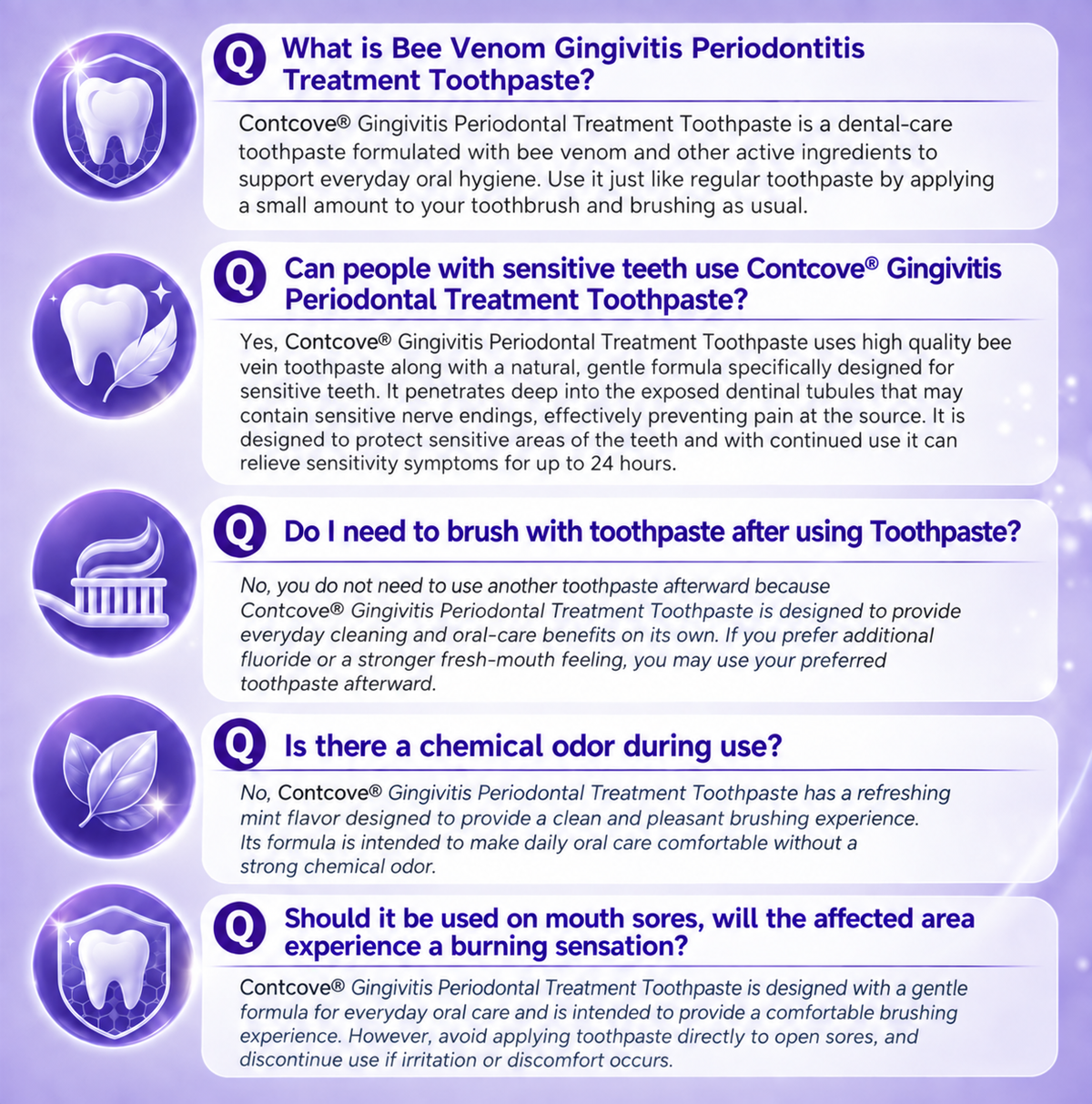 Ceoerty® Gingivitis Periodontal Treatment Toothpaste