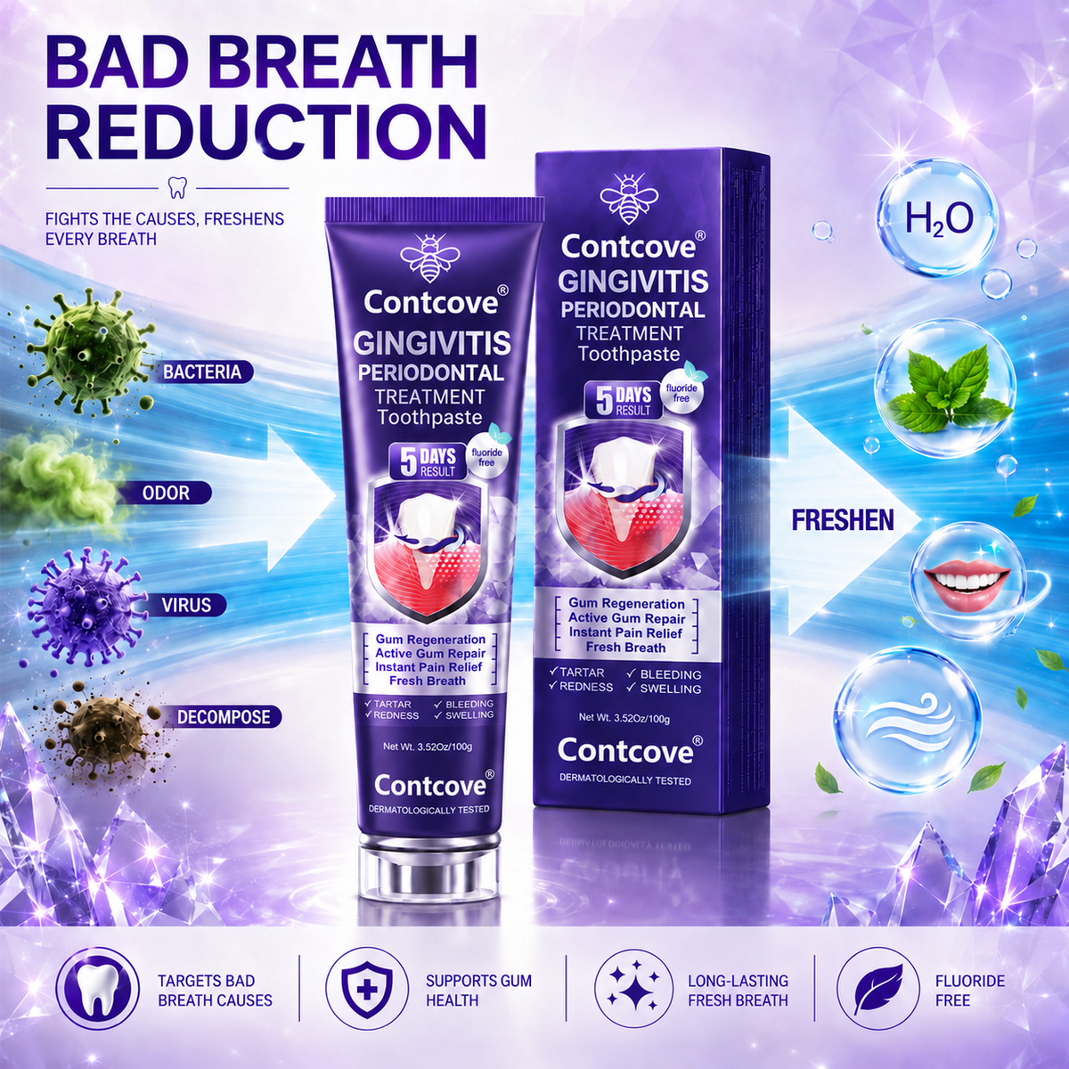 Ceoerty® Gingivitis Periodontal Treatment Toothpaste
