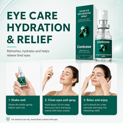 Lutein Eye Care Spray — 10-Second Daily Routine
