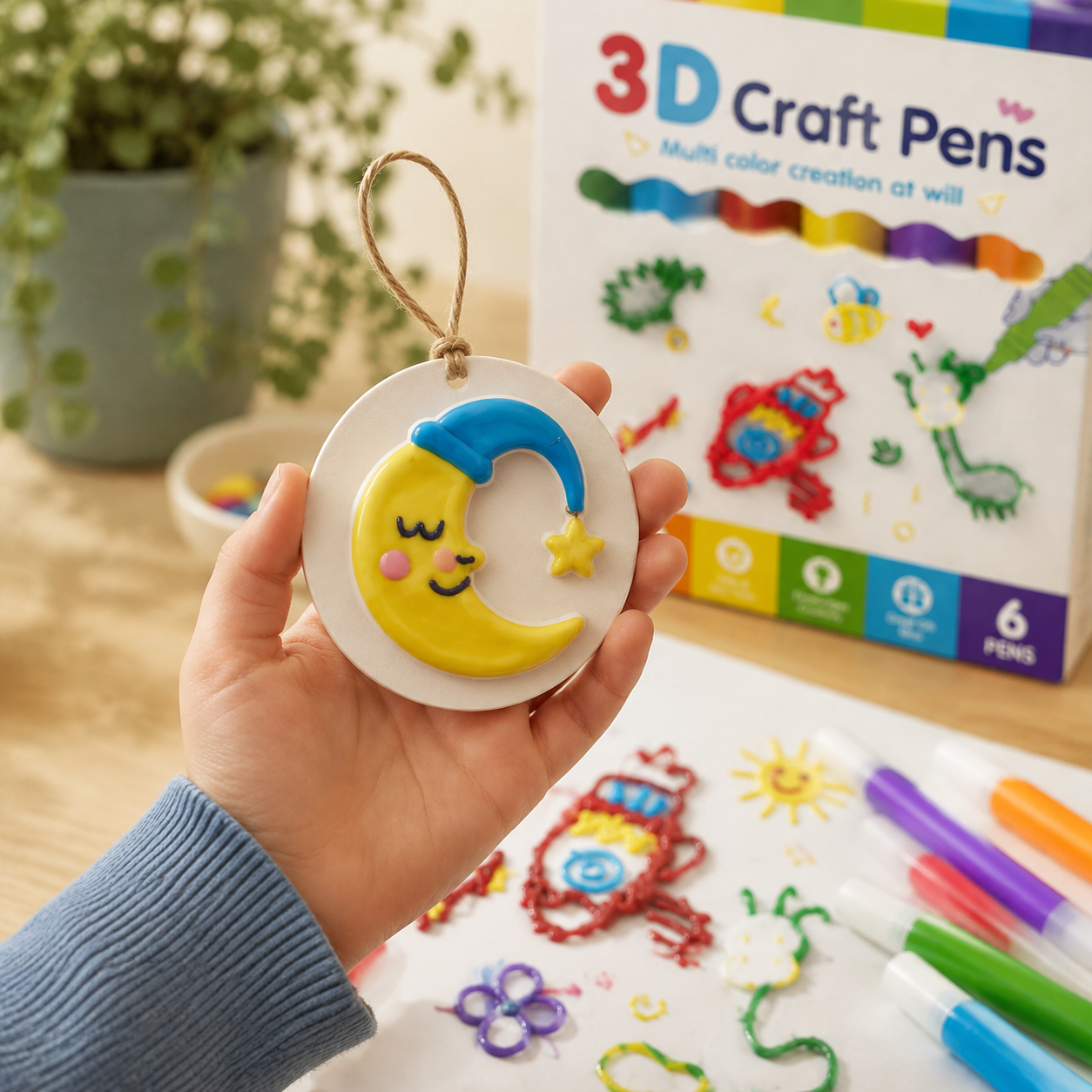 MOONBIFFY™ Heat-Activated 3D Craft Pens — New & Improved
