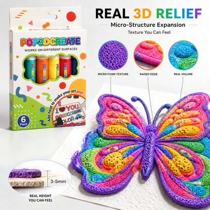 Save 50% by ordering today丨Covernia® 3D Relief Art Pen – Turn Flat Drawings Into Touchable 3D Art🪄